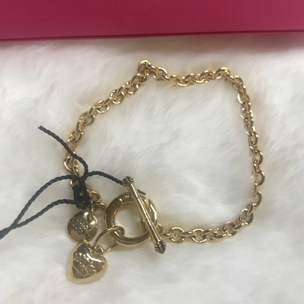 Juicy Couture Gold Chain Bracelet